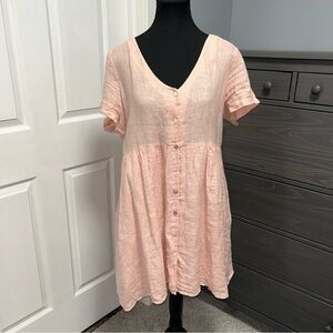 Jillian Harris X Priv Hamptons Linen Dress